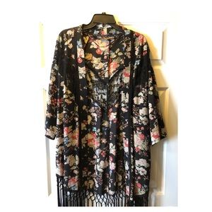 Miss me short sleeve kimono